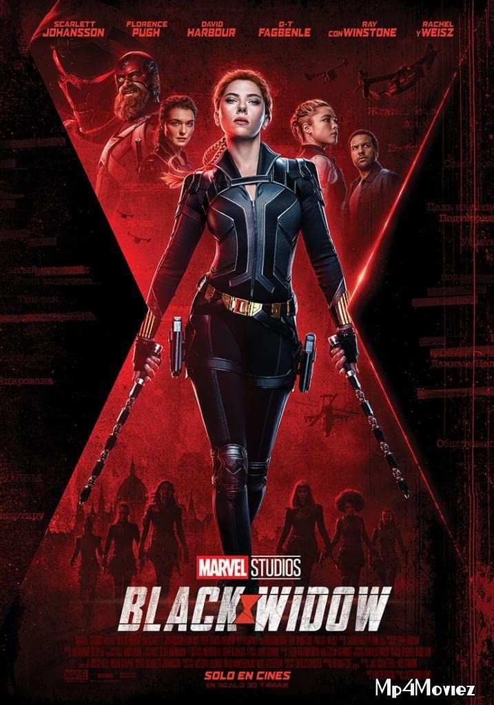 poster of Black Widow (2021) Hindi [Fan Dubbed] HDRIp